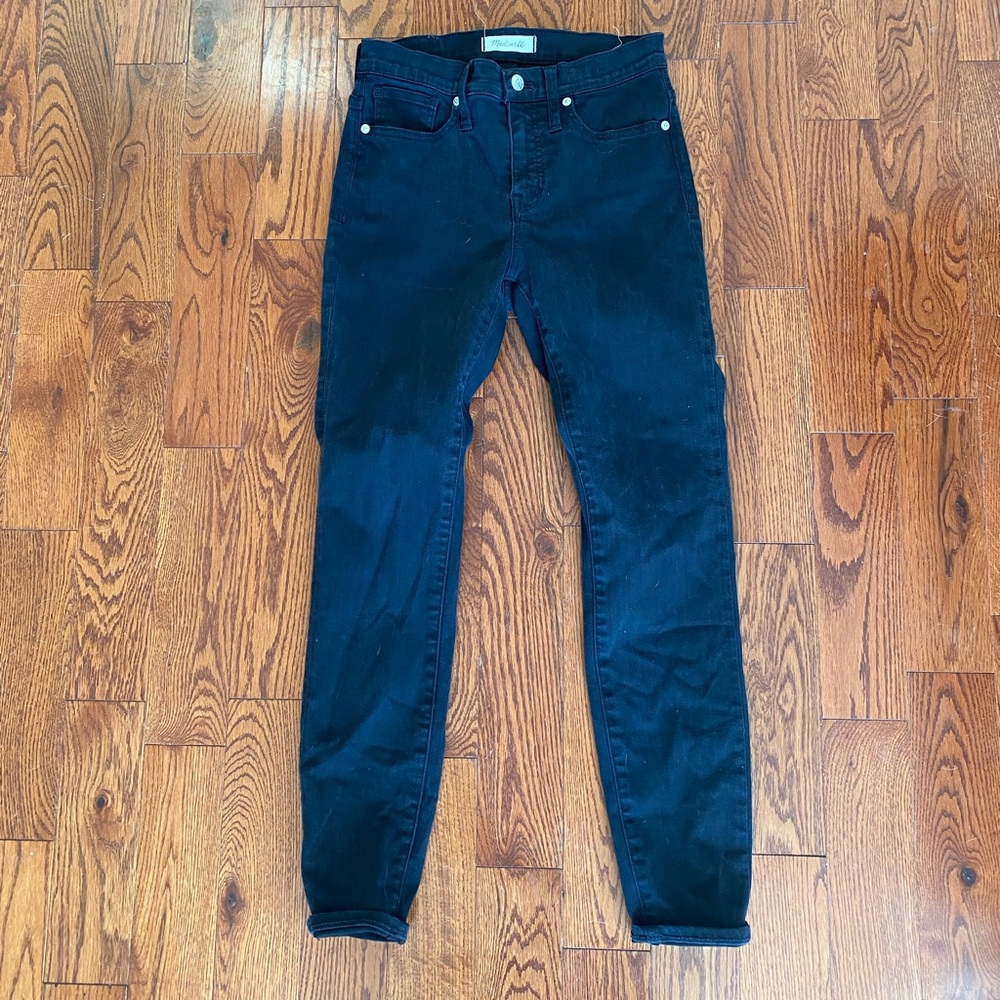 Madewell size 26 black jeans